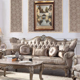 Jayceon Fabric & Champagne Sofa Model 54865 By ACME Furniture